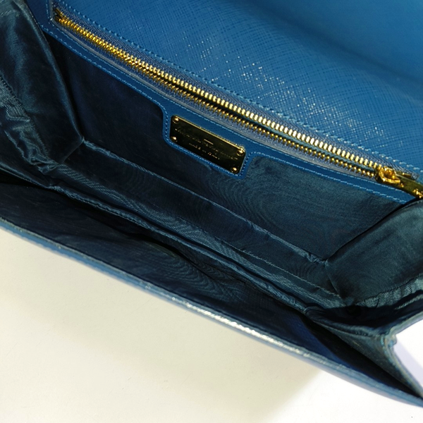Ginny Calfskin Blue
