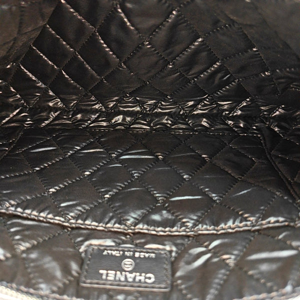 Calfskin Clutch Silver