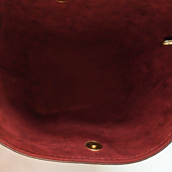 ALL IN BB Monogram Coated Canvas Brown