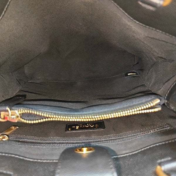 Quilted Calfskin Black