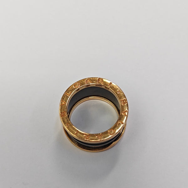B.ZERO1 18k Rose Gold Ring EU 50