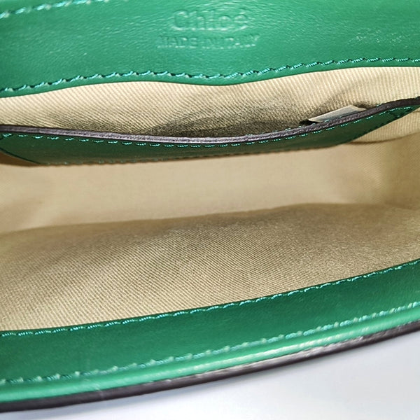 Chloé C Mini Calfskin Green