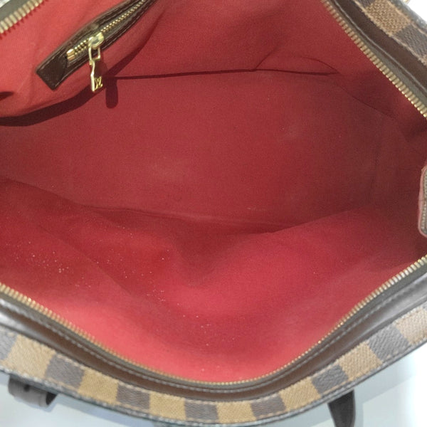 CHELSEA Damier Ebene Coated Canvas Brown