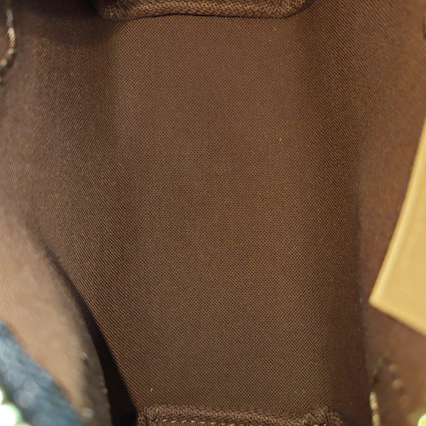 SPEEDY Nano Monogram Coated Canvas Brown
