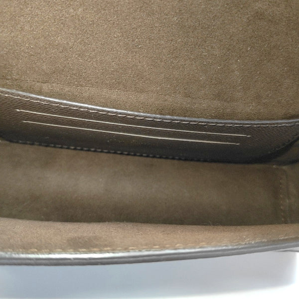 Lily Monogram Coated Canvas Brown