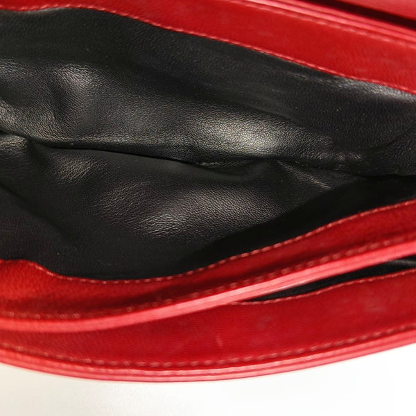 Mini Bag Quilted Lambskin Red