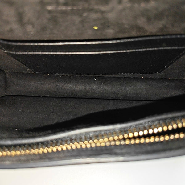 Saddle Mini Calfskin Black