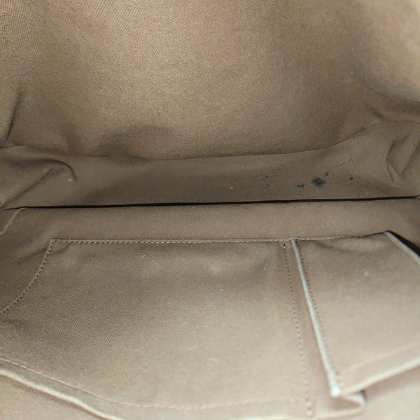 TULUM Monogram Coated Canvas Brown