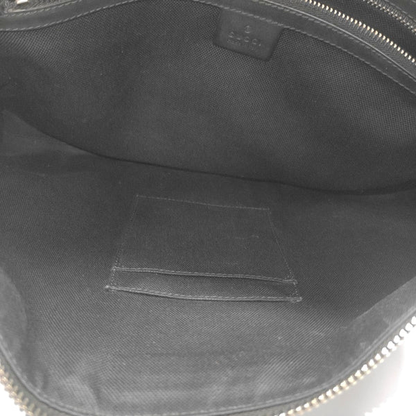 GG Supreme Monogram Coated Canvas Gray