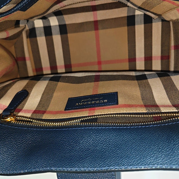 Buckle Calfskin Blue
