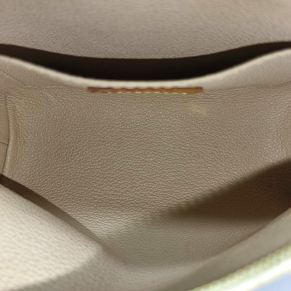 COSMETIC PM Damier Azur Coated Canvas White