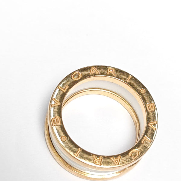 B.ZERO1 18k Rose Gold Ring EU 50