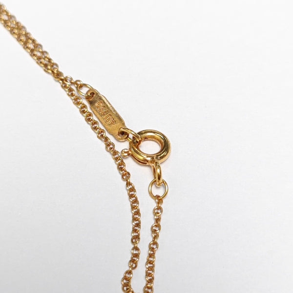 Tiffany Keys 18k Rose Gold Necklace