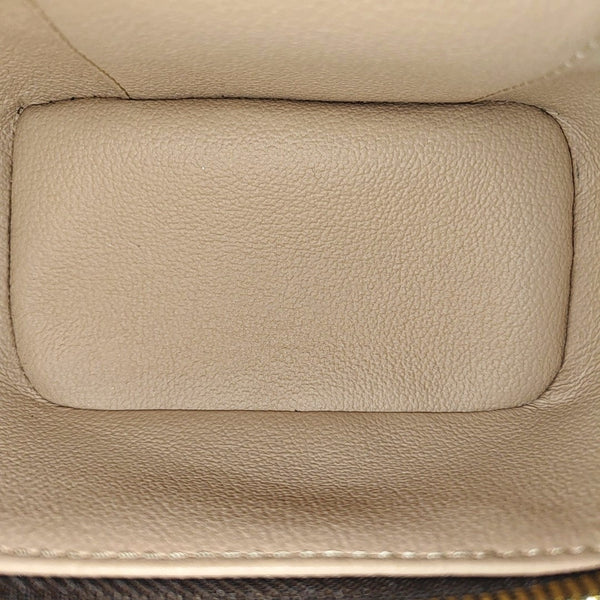 NICE Super Mini Monogram Coated Canvas Brown