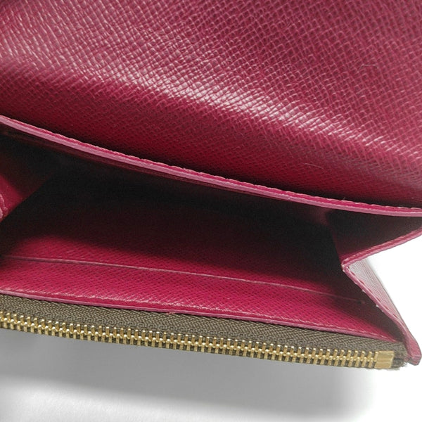 ROSALIE Monogram Coated Canvas Brown Wallet