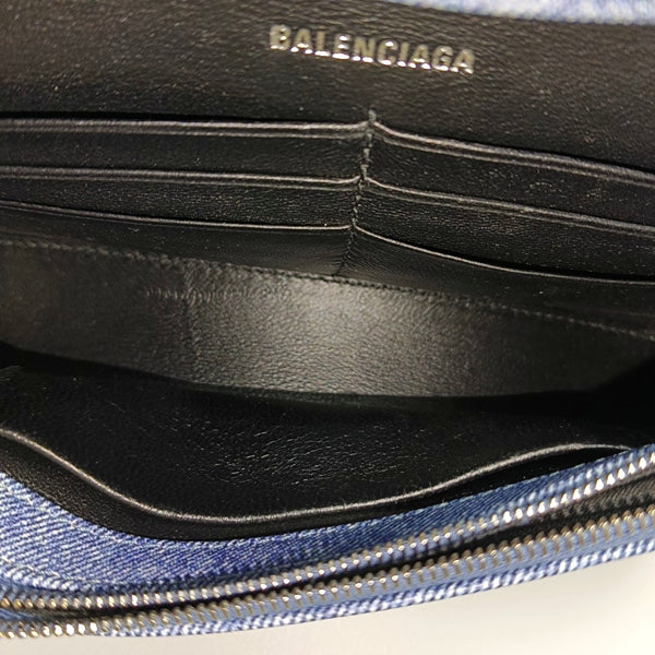 Hourglass Small Calfskin Blue
