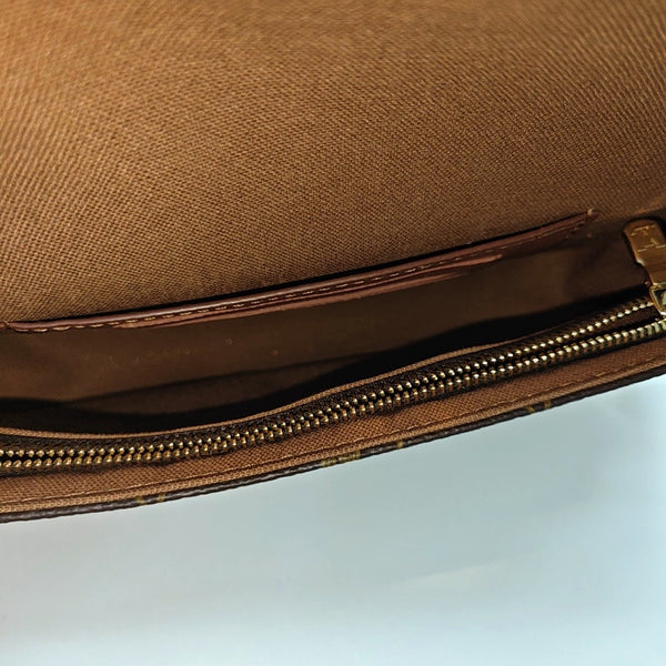 IVY Monogram Coated Canvas Brown