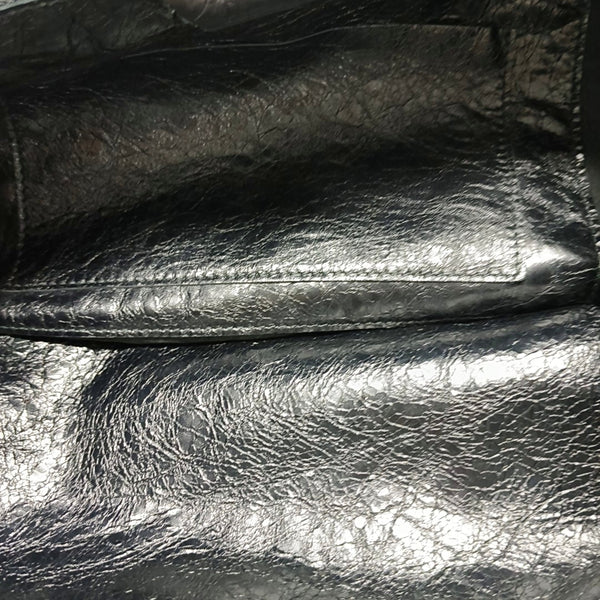 Le Cagole Lambskin Black