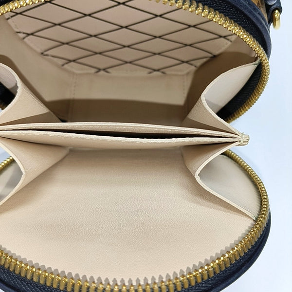 BOITE CHAPEAU Mini Monogram Coated Canvas Brown
