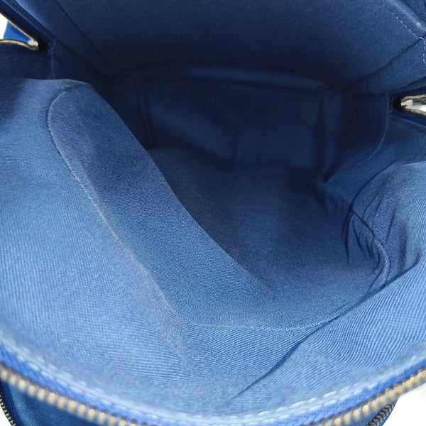 MICHAEL Damier Calfskin Blue