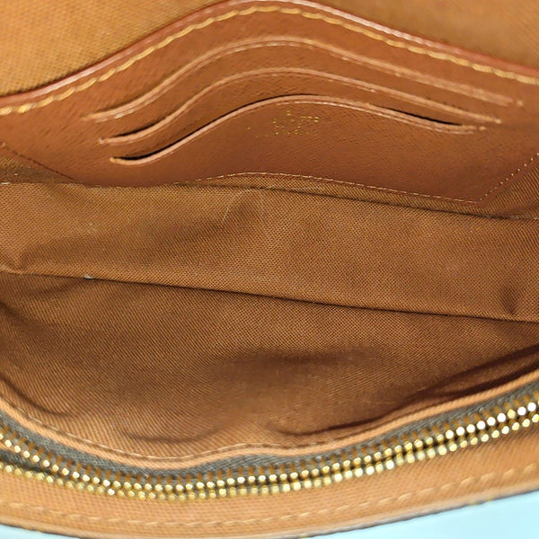 IVY Monogram Coated Canvas Brown