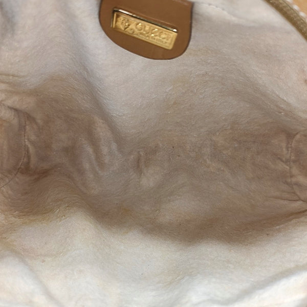 Monogram Coated Canvas Top Handle Bag Beige