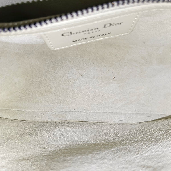 Diorcamp Small Cannage Calfskin White