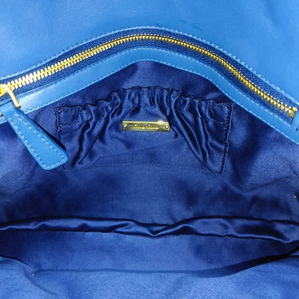 Crystal Lambskin Blue