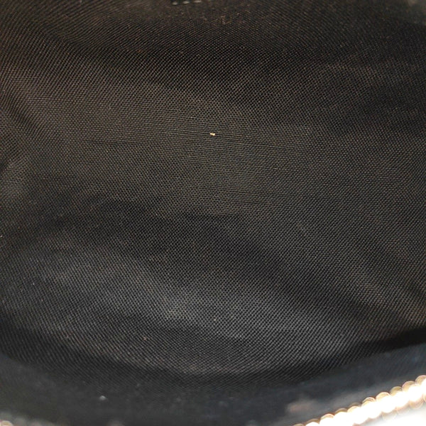 Quilted Calfskin Shoulder Bag Black