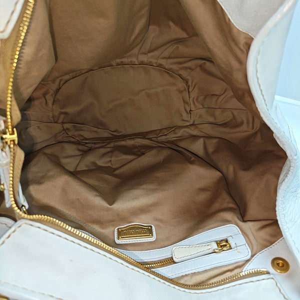 Madras Calfskin White