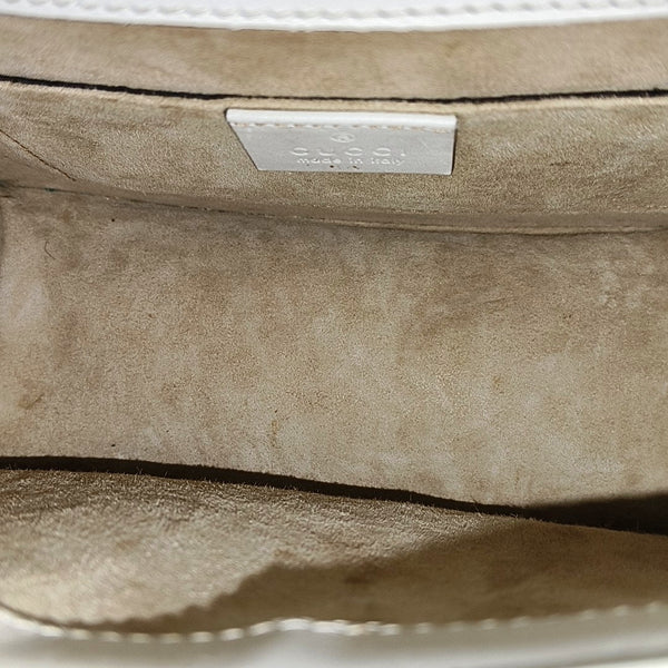 Sylvie Mini Calfskin White