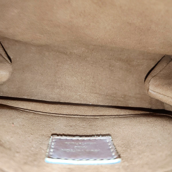 LOCKY BB Monogram Coated Canvas Brown