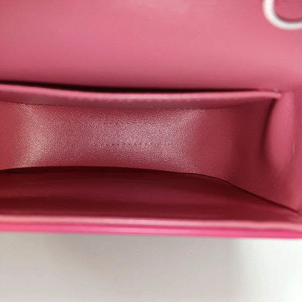 TRIOMPHE Mini Calfskin Red