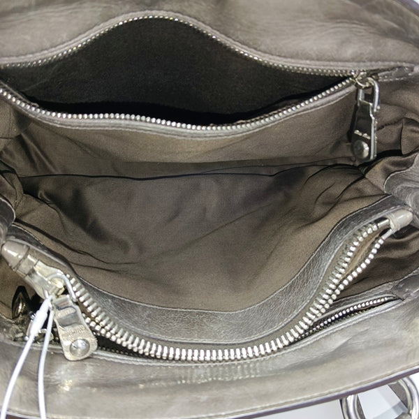Shoulder Strap Calfskin Gray