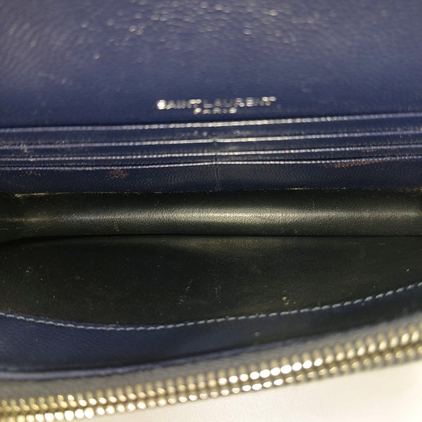 MONOGRAM WOC Quilted Calfskin Blue