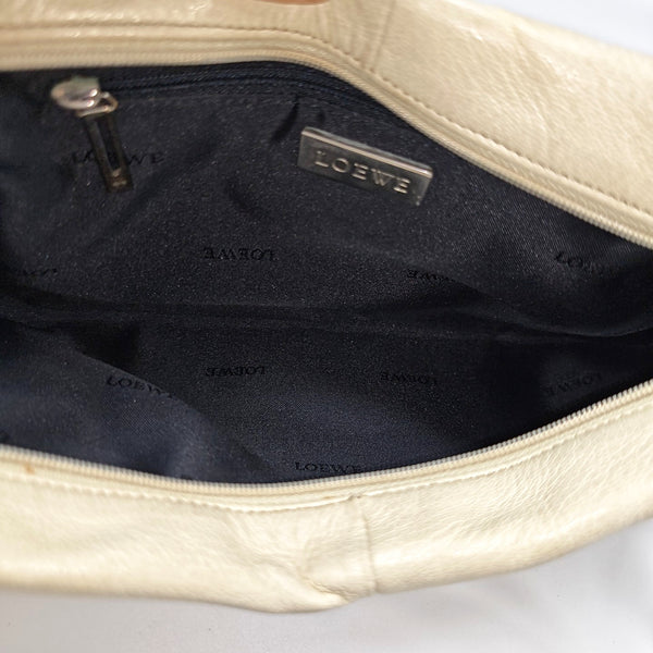 Lambskin Top Handle Bag Yellow