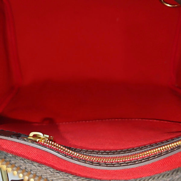 SPEEDY 25 Damier Ebene Coated Canvas Brown