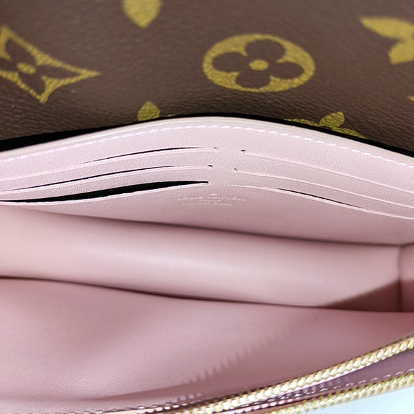 CHERRYWOOD Monogram Patent Leather Pink