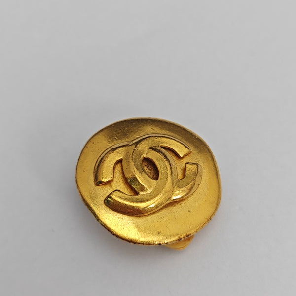 Metal Gold Clip On Earrings