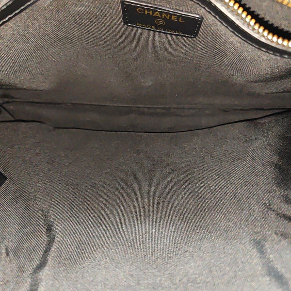 Quilted Calfskin Shoulder Bag Black
