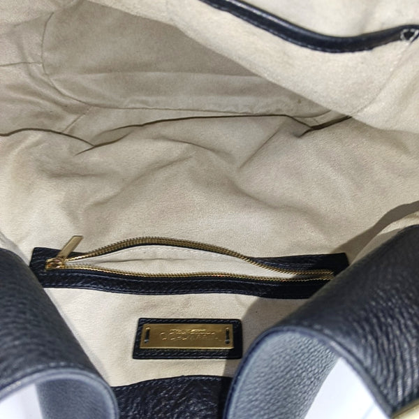 Calfskin Shoulder Bag Black