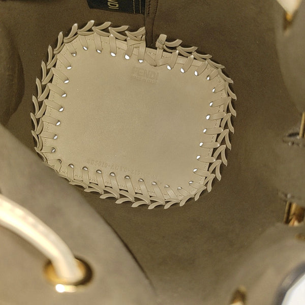 Mon Tresor Mini Calfskin White
