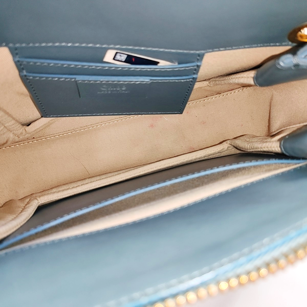 Roy Calfskin Blue