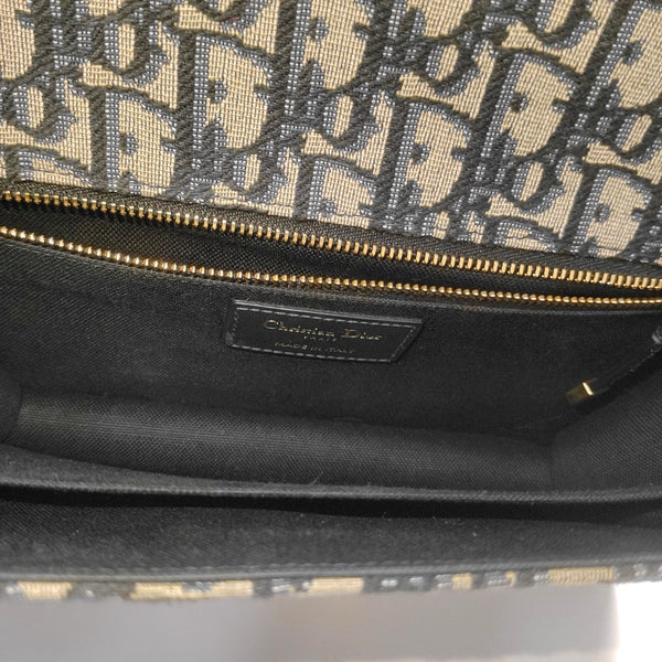 30 Montaigne Oblique Canvas Blue