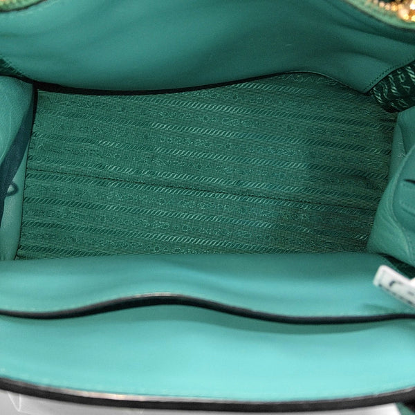 Monochrome Saffiano Calfskin Green