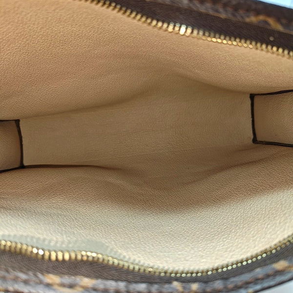 TOILET POCKET 26 Monogram Coated Canvas Brown