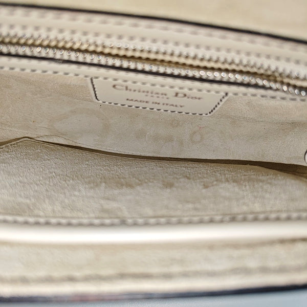 Calfskin Shoulder Bag White