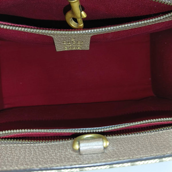 Disney X Gucci Monogram Coated Canvas Beige