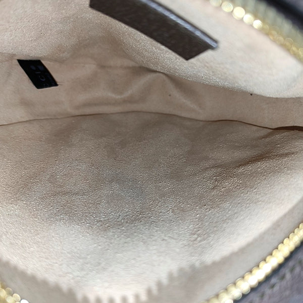 Ophidia Mini Monogram Coated Canvas Beige