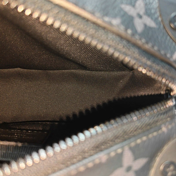 SOFT TRUNK Mini Monogram Coated Canvas Black